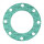 Flachdichtung, rund, JIS B2220 10K, DN 20, PN 10, 100,00 x 28,00 x 2,00, LK 75,00, 4 Loch á 15,00, Klingersil C4400