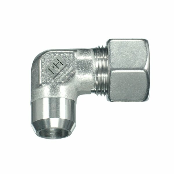 Anschweiß-Verschraubung, WAS-S-08-OMD, Edelstahl 1.4571