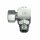 Winkel-Drehverschraubung, DGWE-S-08-G 3/8"-wd, Edelstahl 1.4571 / FKM