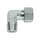 Winkel-Einschraub-Verschraubung, WE-S-06-R 3/8"-k, Edelstahl 1.4571