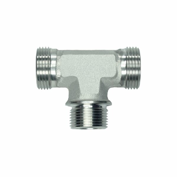 T-Einschraub-Verschraubung, TE-S-38-R 1 1/2"-z-OMD, Edelstahl 1.4571