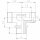 T-Einschraub-Verschraubung, TE-S-38-R 1 1/2"-z-OMD, Edelstahl 1.4571