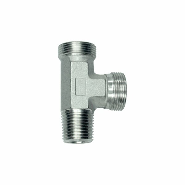 L-Einschraub-Verschraubung, LE-L-10-R 3/8"-k-OMD, Edelstahl 1.4571