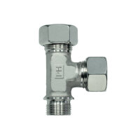 L-Einschraub-Verschraubung, LE-L-42-R 1 1/2"-z, Edelstahl 1.4571