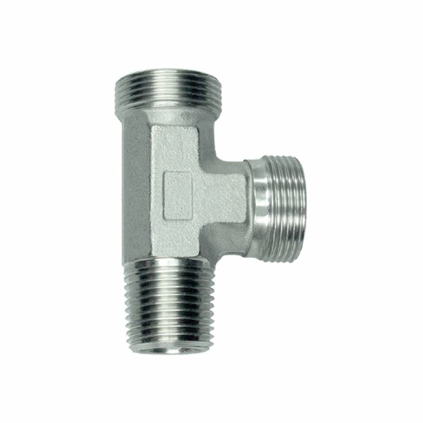 L-Einschraub-Verschraubung, LE-L-06-1/4"-NPT-OMD, Edelstahl 1.4571