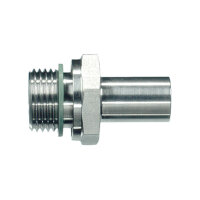 Gerader-Aufsteckstutzen, EVGE-S-20-G 3/4"-ov-wd,...