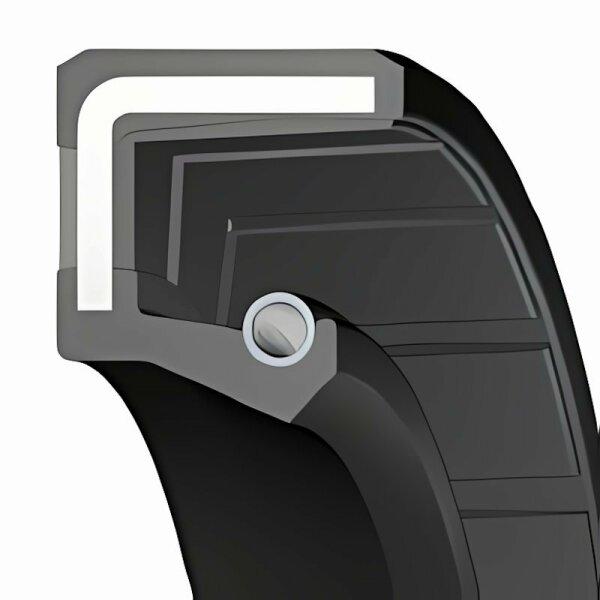 Dichtomatik Radialwellendichtring, DIN 3760, A, 120,00 x 140,00 x 13,00, NBR, W120-140-13 BA