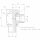Winkel-Schwenk-Verschraubung, WHV-S-25-G 1"-OMD, Edelstahl 1.4571