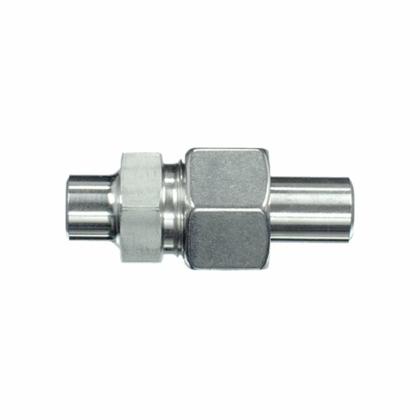 Schweißkegel-Verschraubung, ASV-K-16x2, Edelstahl 1.4571 / NBR