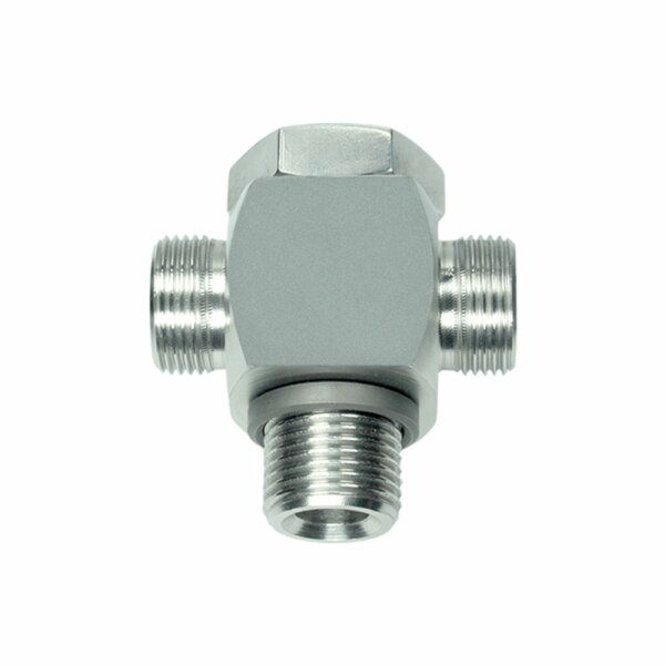 T-Schwenk-Verschraubung, THV-LL-04-R 1/8"-OMD, Edelstahl 1.4571