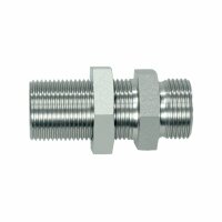 Gerade-Schott-Verschraubung, GSV-L-08-OMD, Edelstahl 1.4571