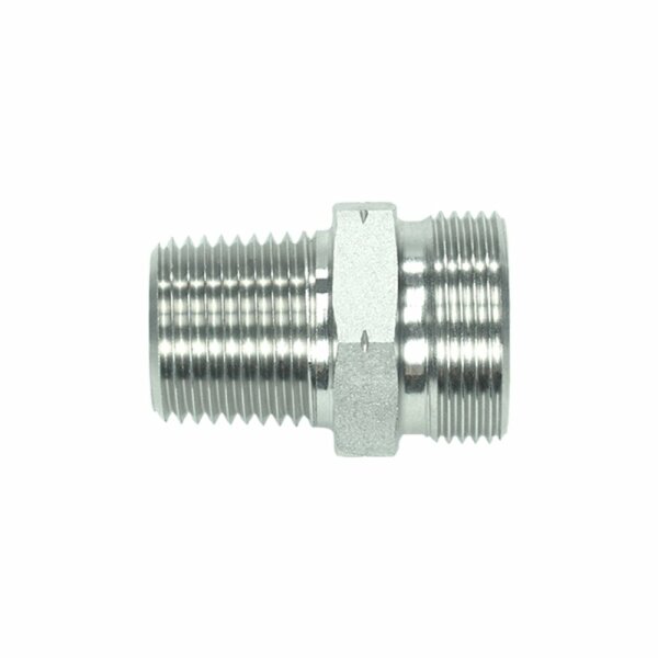 Gerade-Einschraub-Verschraubung, GE-L-35-1 1/4"-NPT-OMD, Edelstahl 1.4571