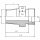 Gerade-Einschraub-Verschraubung, GE-LL-08-1/8"-NPT-OMD, Edelstahl 1.4571